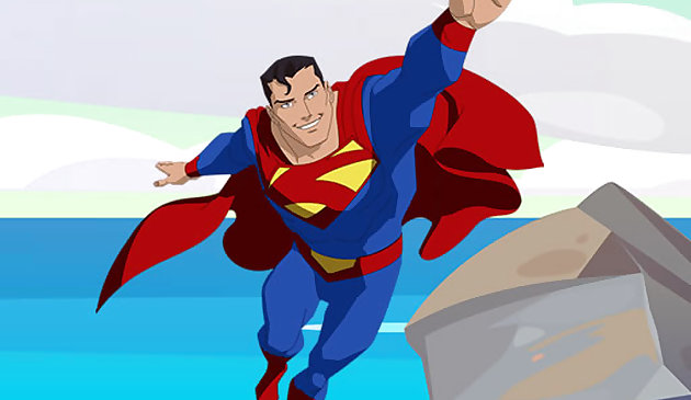 Câu đố ghép hình superman