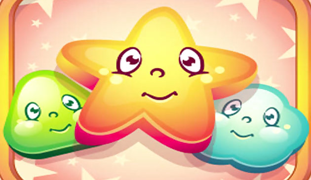 Jellipop Match-Decorate Stars Juego de rompecabezas