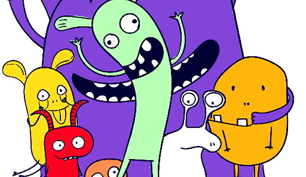 Милые маленькие Монстры пазл