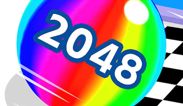 Бег мяча 2048