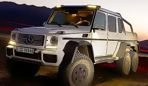 Немецкие транспортные средства 4×4 пазл