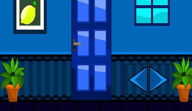 Побег синего дома