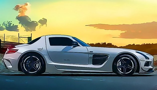 Быстрые немецкие автомобили пазл