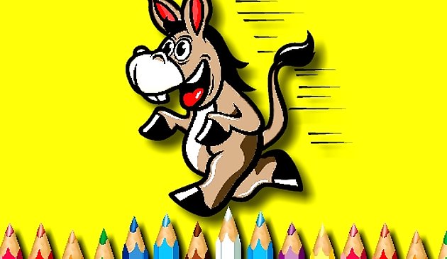 BTS Donkey Libro da colorare