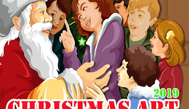 Рождественское искусство 2019 пазл