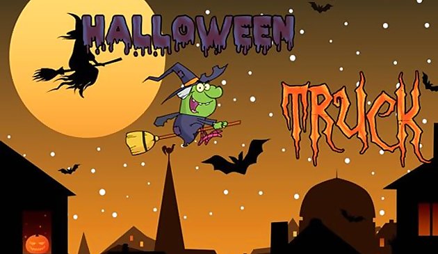 Хэллоуин грузовик пазл