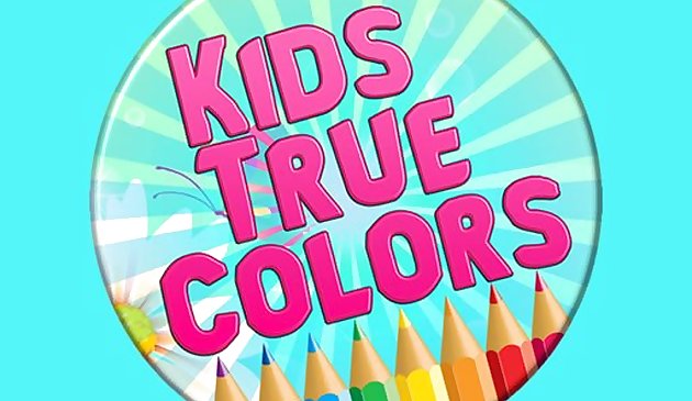 Детские настоящие цвета