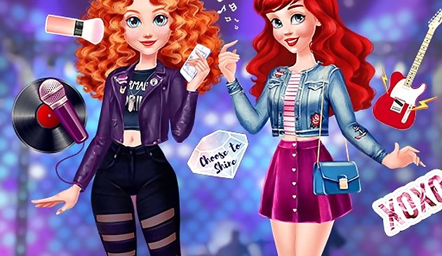 Princess Redheads Rock Show
