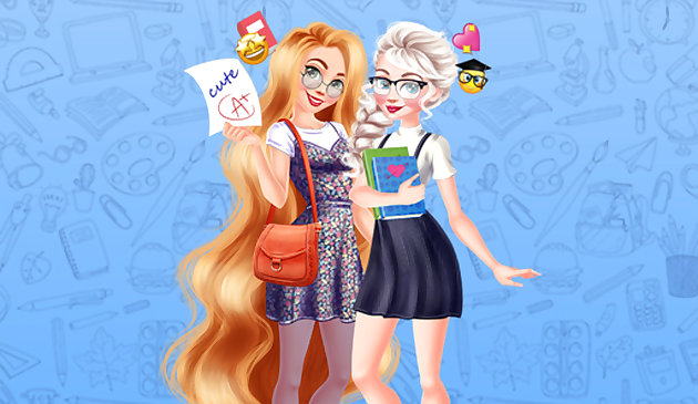 Princesses Back To School