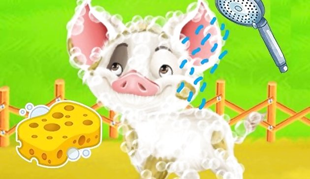 Фермерский тур малышки Тейлор забота о животных