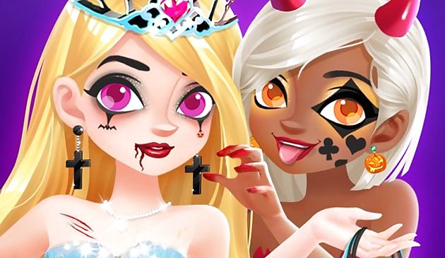 Модная девушка Хэллоуин бутик