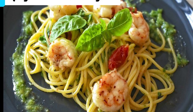 Спагетти лапша пазл