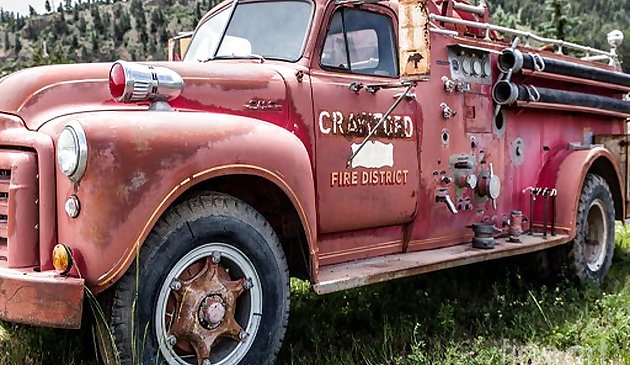 Ржавые автомобили Слайд