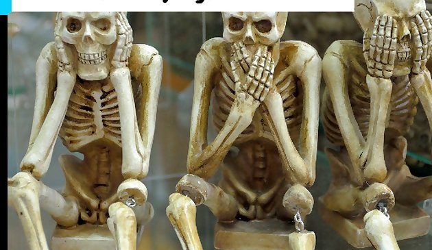 Скелеты забавный пазл