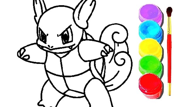 Покемон книжка раскраска