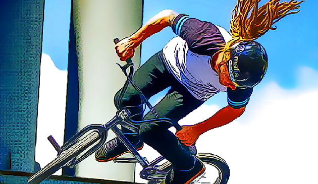 BMX байкеры пазл