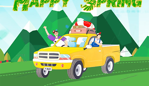 Счастливая весна пазл