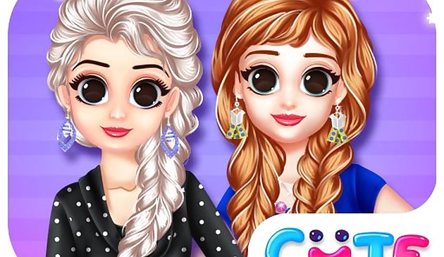 Принцесса - полоски против точек