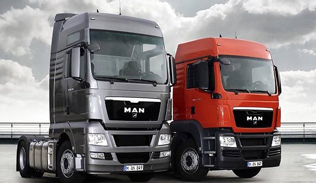 Грузовики пазл