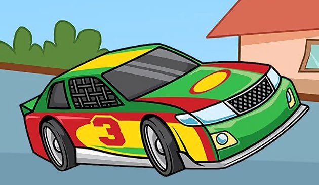 Скоростные автомобили пазл