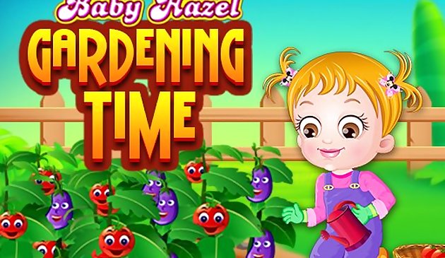 Temps de jardinage baby hazel