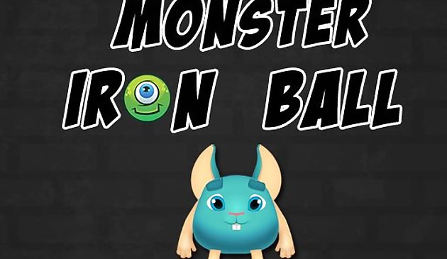 Монстр железный мяч