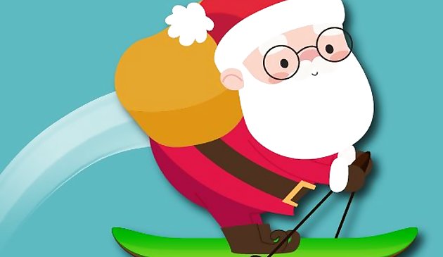 Лавина лыжи Санты Рождество