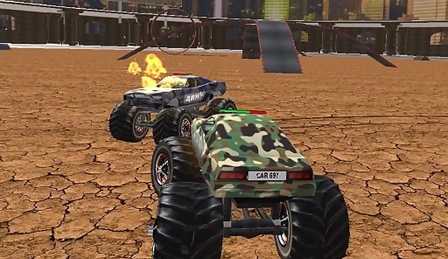 Démolition Monster Truck Army 2020