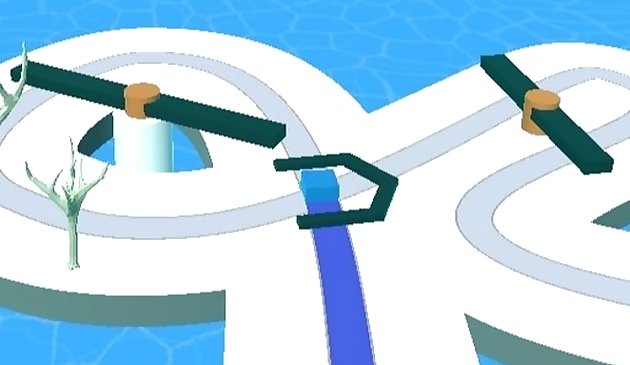 Покраска тропы 3D