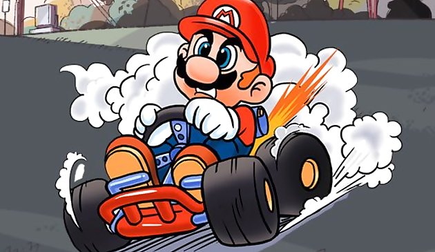 Mario Kart ghép hình