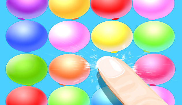 Воздушные шарики коснитесь пузыря