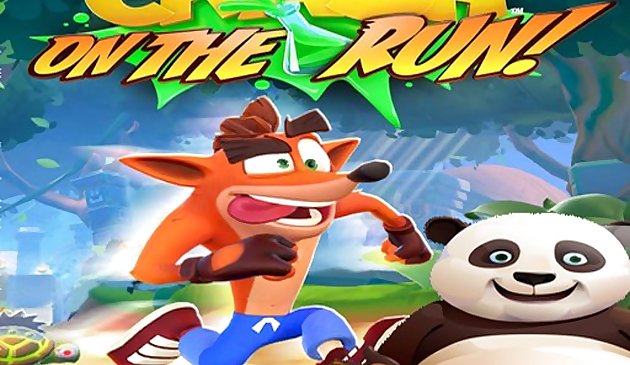 क्रैश Bandicoot और लिटिल पांडा: रन पर! 2