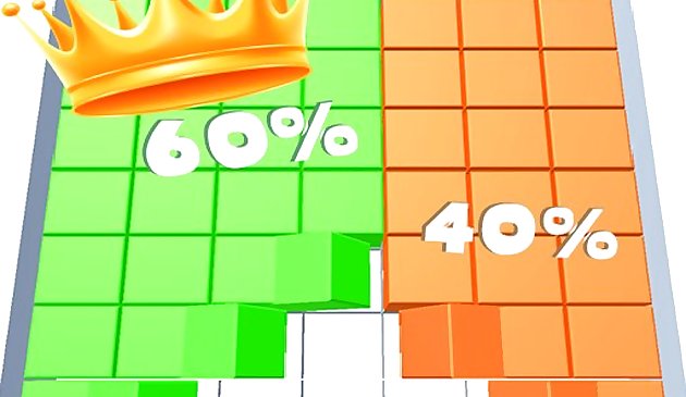 Цветные блоки против блоков 3D