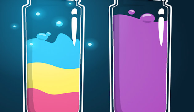 Головоломка сортировки цветов