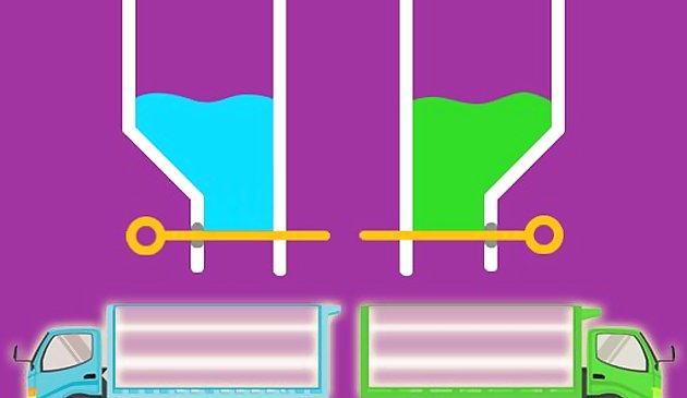 Цветная вода грузовики