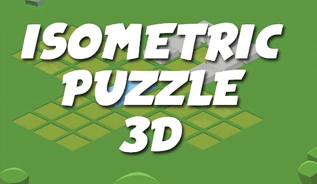 Isometrisches Puzzle 3D