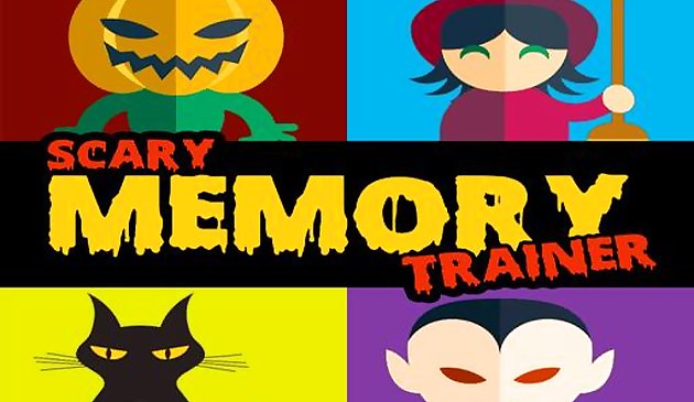 Пары Хэллоуина игра памяти тренировка мозга