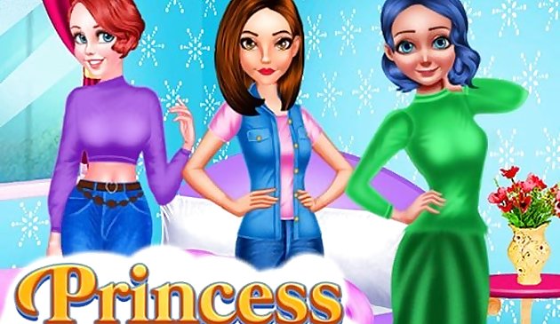 Одевалка шикарные тренды принцессы