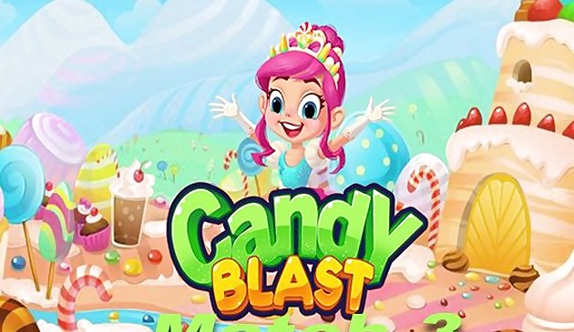 Candy Blast Mania - Jogo 3 Puzzle Game