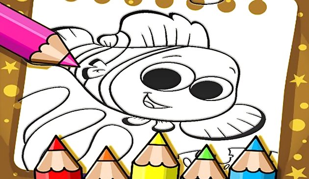 В поисках Немо книжка-раскраска