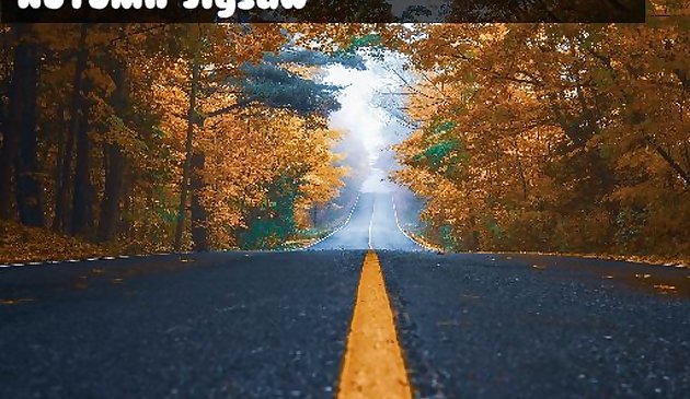 Осенние деревья пазл