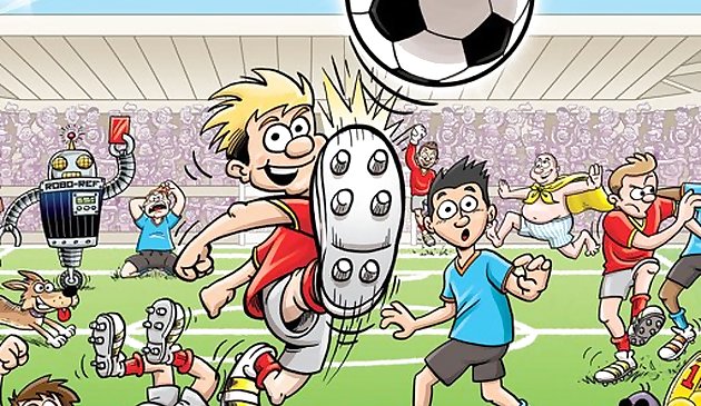 Футбольный слайд головоломка