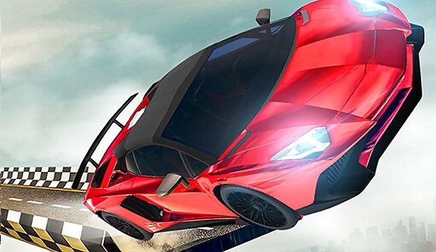 Сумасшедший автомобиль трюков