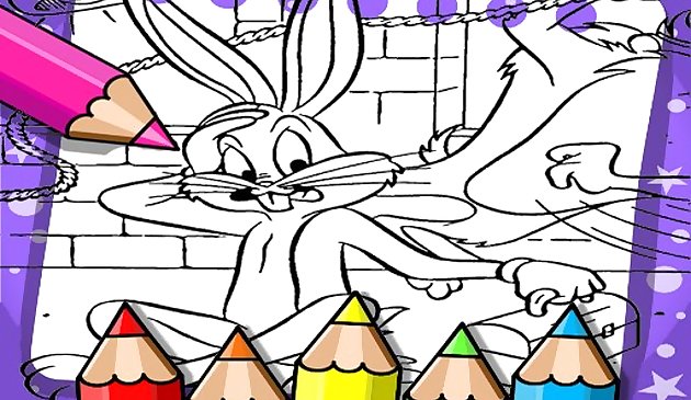 Libro para colorear de Bugs Bunny