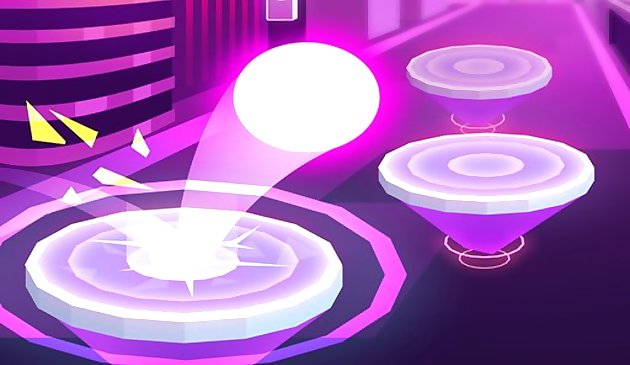 Цветной прыжок мяча 3D