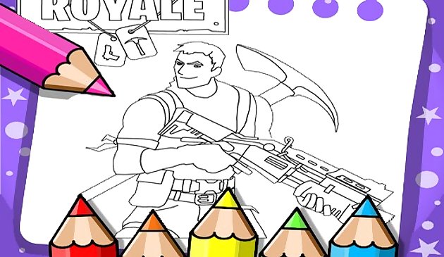 Фортнайт книжка раскраска