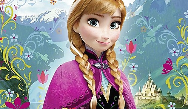 Анна Холодное сердце Слайд