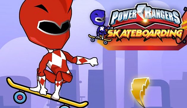 Пауэр рейнджеры скейтборд