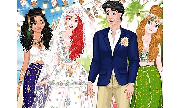 حفل زفاف مستوحى من الأميرة كوتشيلا