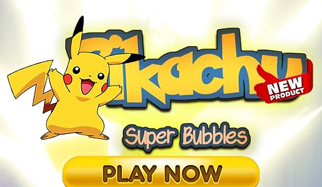 Gelembung Super Pikachu